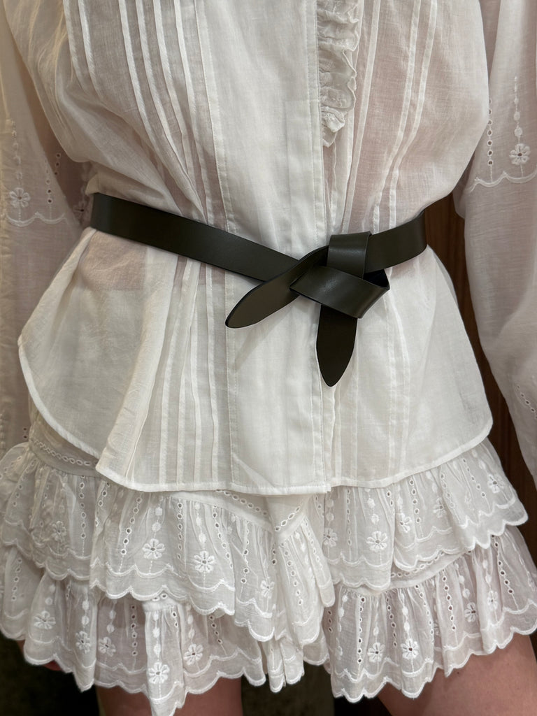 Lecce Reversible Belt Khaki Black