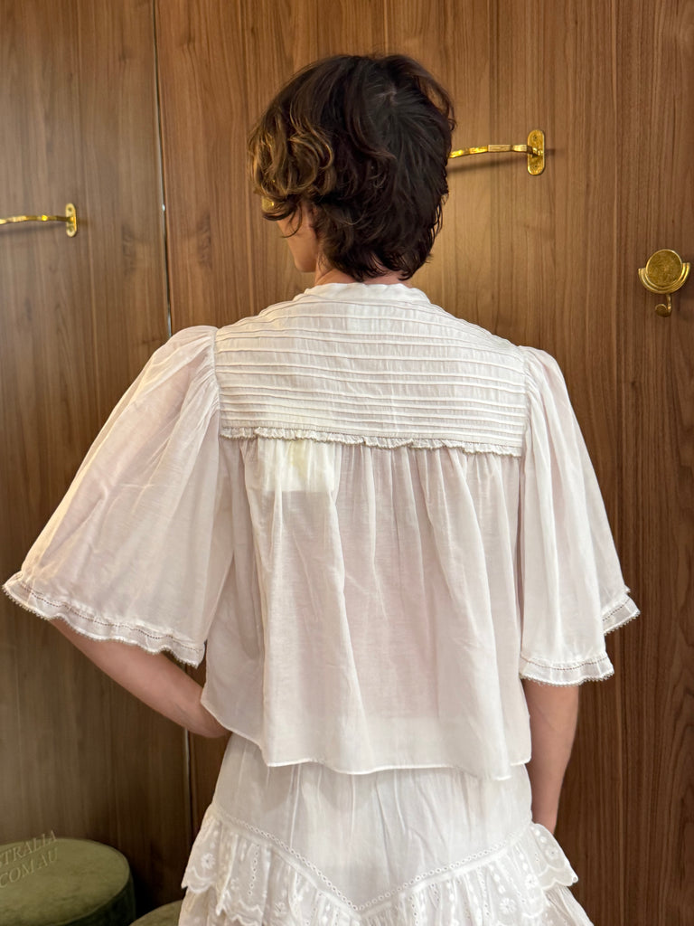 Douna Top White