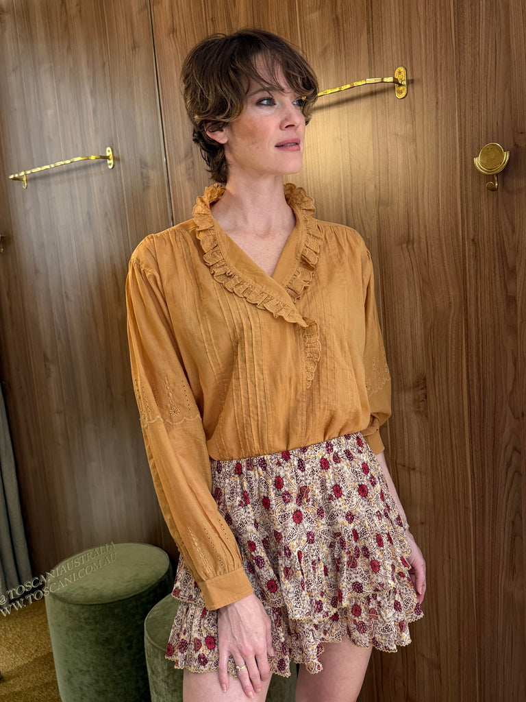 Leota Blouse Caramel