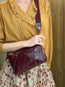 Nessah Crossbody Bag Burgundy