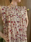 Dersia Top Ecru Raspberry