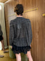 Christa Blouse Black Ecru