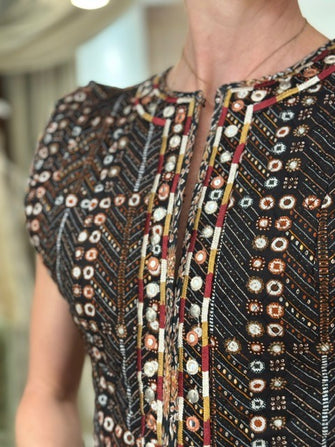 Cerza Gilet Faded Black