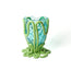 Indian Summer Vase M Clear Acqua Dark Mint PRE-ORDER