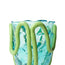 Indian Summer Vase M Clear Acqua Dark Mint PRE-ORDER