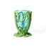 Indian Summer Vase M Clear Acqua Dark Mint PRE-ORDER