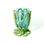 Indian Summer Vase M Clear Acqua Dark Mint PRE-ORDER