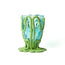 Indian Summer Vase M Clear Acqua Dark Mint PRE-ORDER