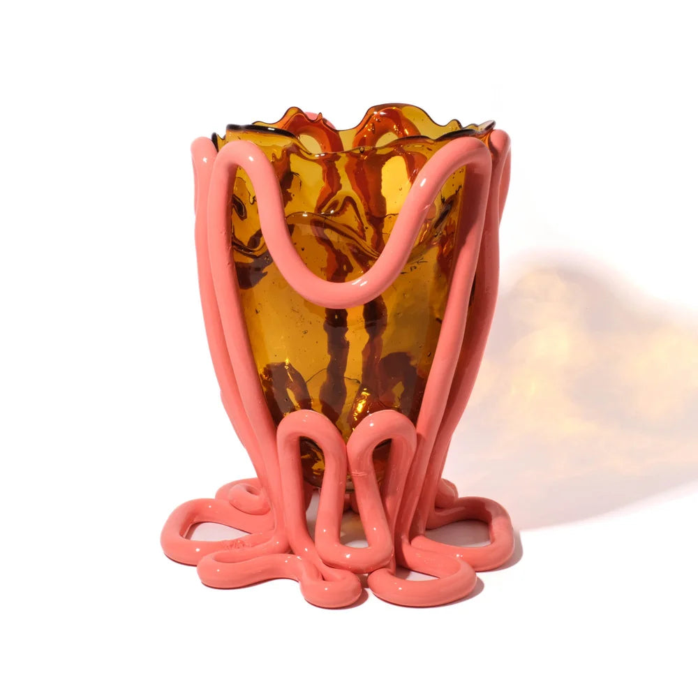 Indian Summer Vase M Amber Dark Salmon PRE-ORDER