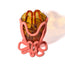 Indian Summer Vase S Amber Dark Salmon PRE-ORDER