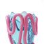 Indian Summer Vase M Aqua & Mauve