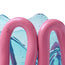 Indian Summer Vase M Aqua & Mauve