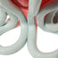 Indian Summer Vase S Red Matt Aqua PRE-ORDER