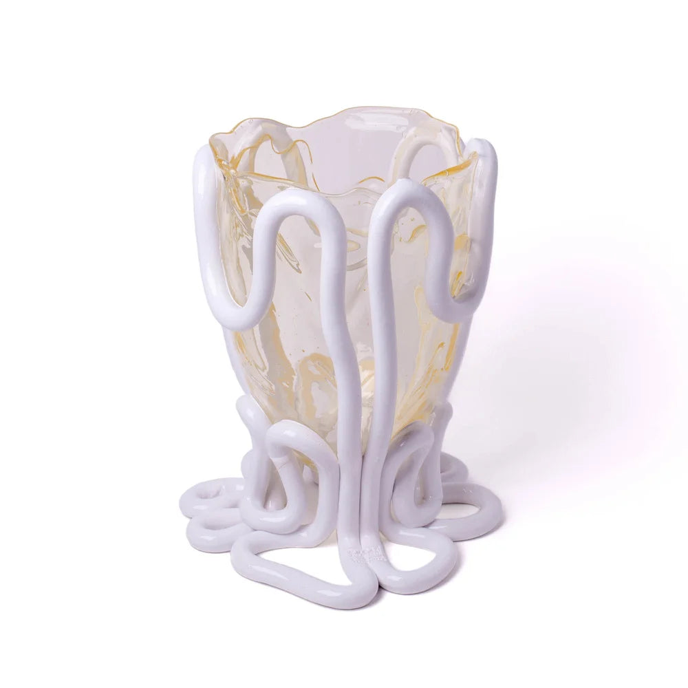 Indian Summer Vase M Clear White PRE-ORDER