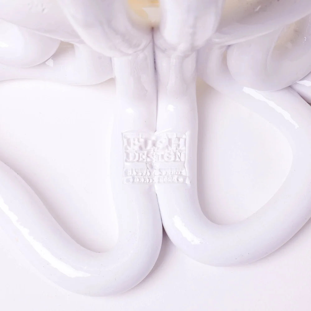 Indian Summer Vase M Clear White PRE-ORDER