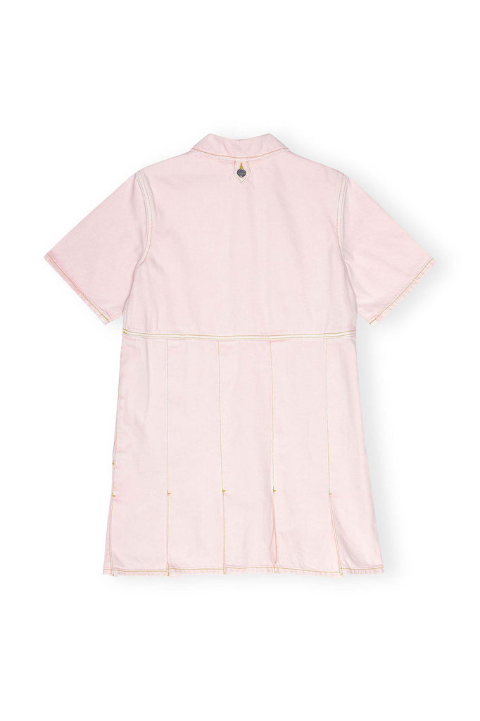 Overdye Denim Mini Dress