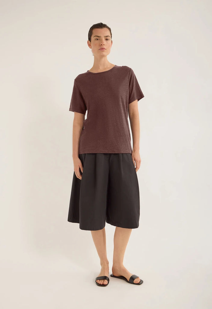 Cube Linen Tee Twix