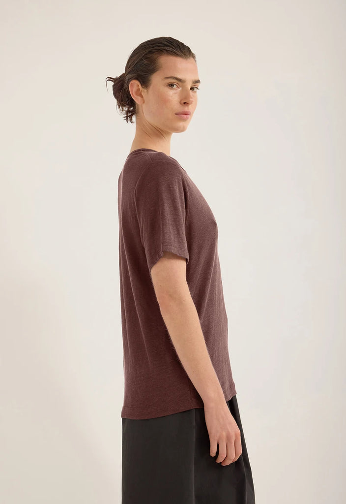 Cube Linen Tee Twix