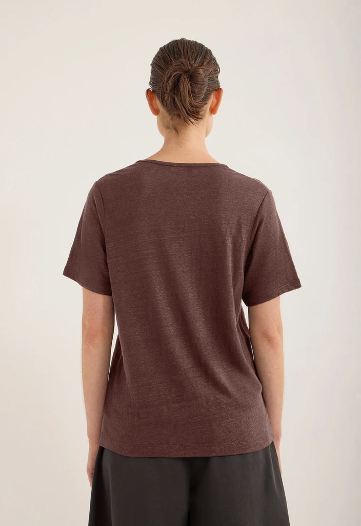 Cube Linen Tee Twix