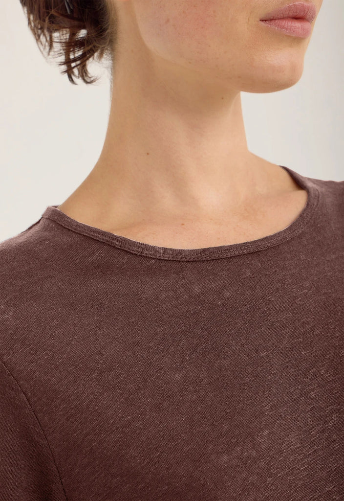 Cube Linen Tee Twix