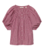 June Top Mulberry Gingham