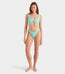 Julia Bikini Pearly Hoop Metallic Mint