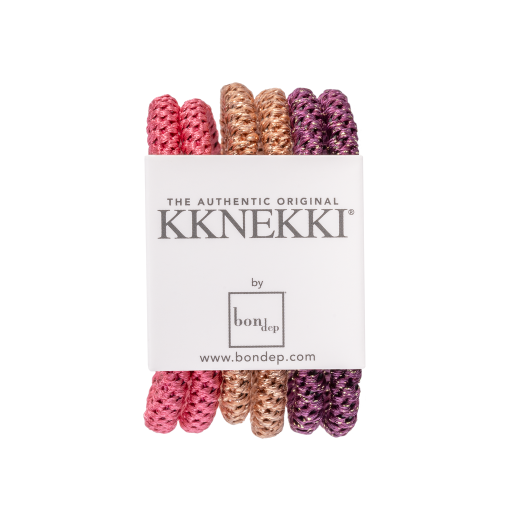 KKNEKKI Hair Tie Slim Bundle 11