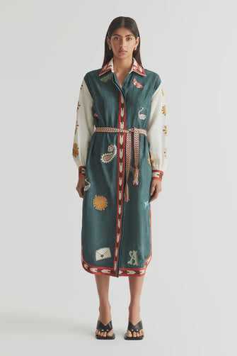 Quincy Belted Shirt Dress