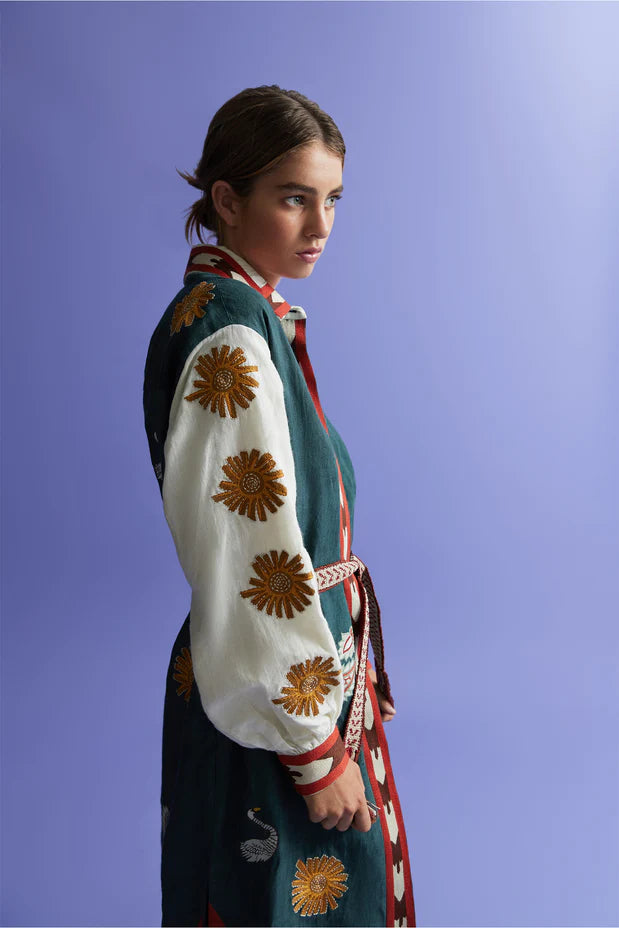 Quincy Belted Shirt Dress