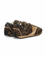 Planche Low Sneaker Animalier Beige Noir