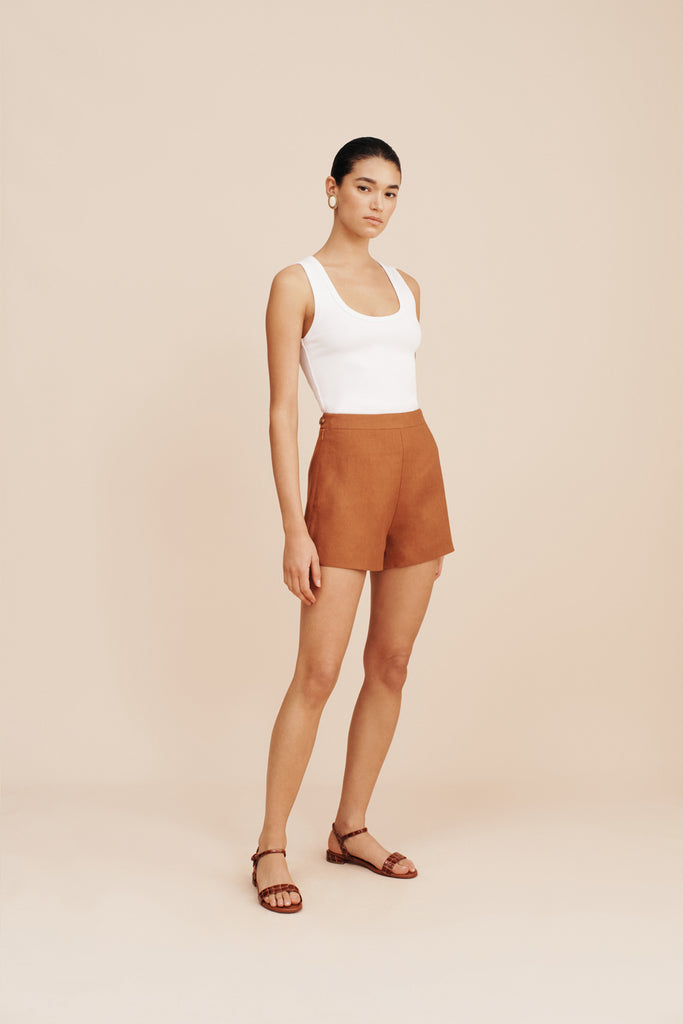 Perri Shorts Chestnut