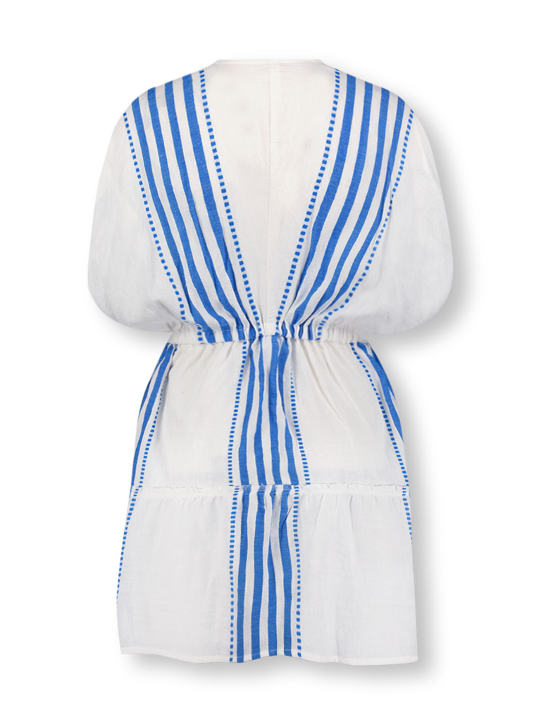 Alem Plunge Dress Eshe Blue