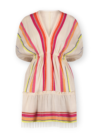 Alem Plunge Dress Fiesta