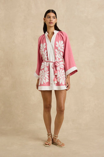 Lumi Dress Flora Pink