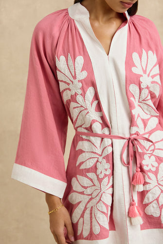 Lumi Dress Flora Pink