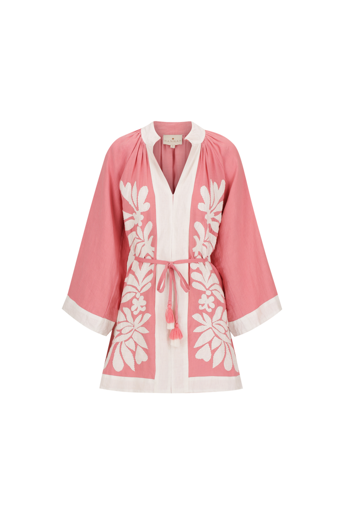 Lumi Dress Flora Pink