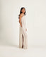 Leon Maxi Dress Loom Line Green