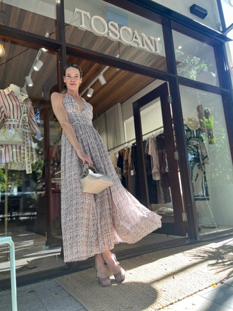 Out of Office Dress Polka Dot Shell