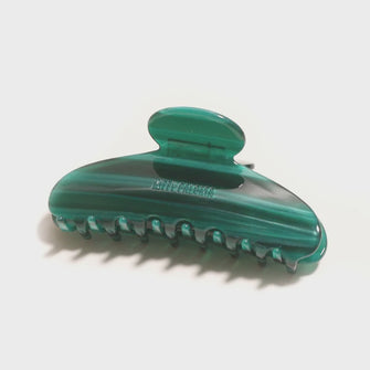 Grande Claw Clip Malachite