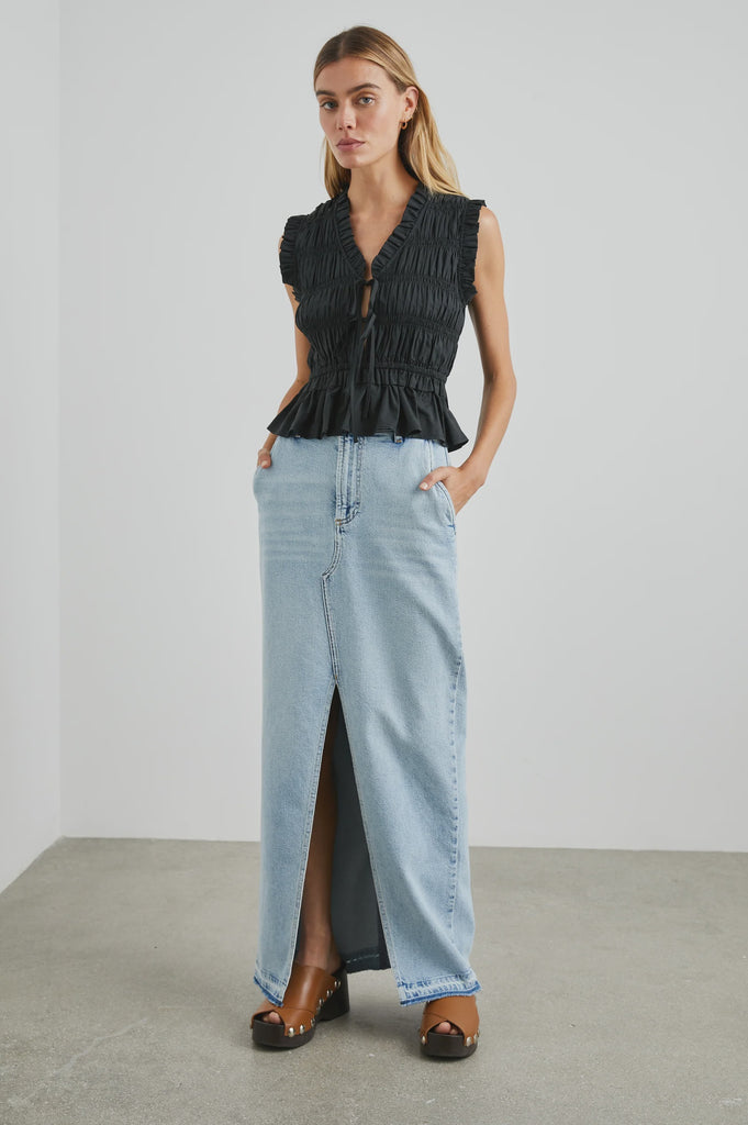 Manhattan Denim Skirt