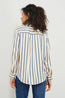 Maria Shirt Ceramic Navy Stripe
