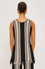 Martina Top Espresso Stripe