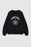 Miles Sweatshirt Collegiate Vintage Black