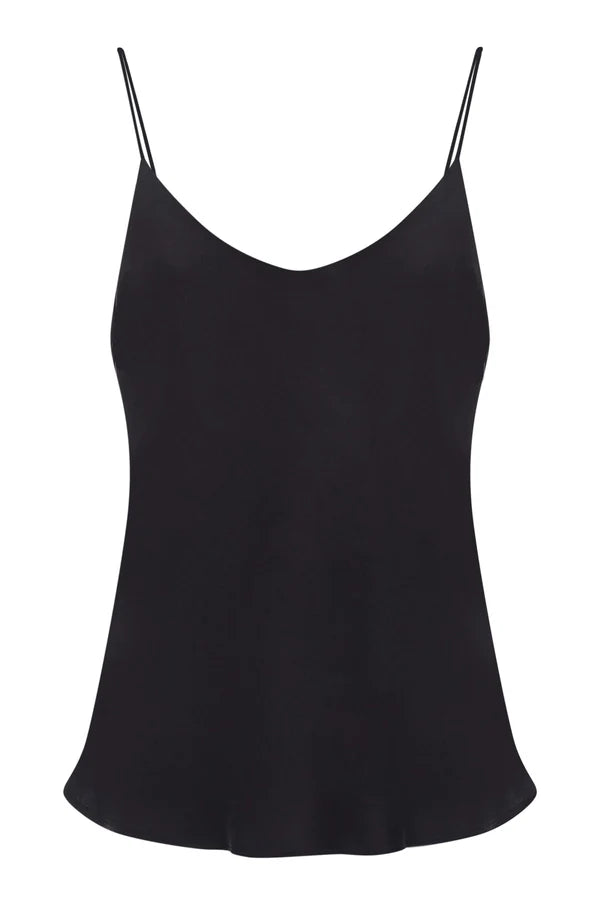 Milos Silk Cami Black
