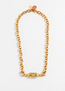 Cable Girl Necklace with Protection Talisman