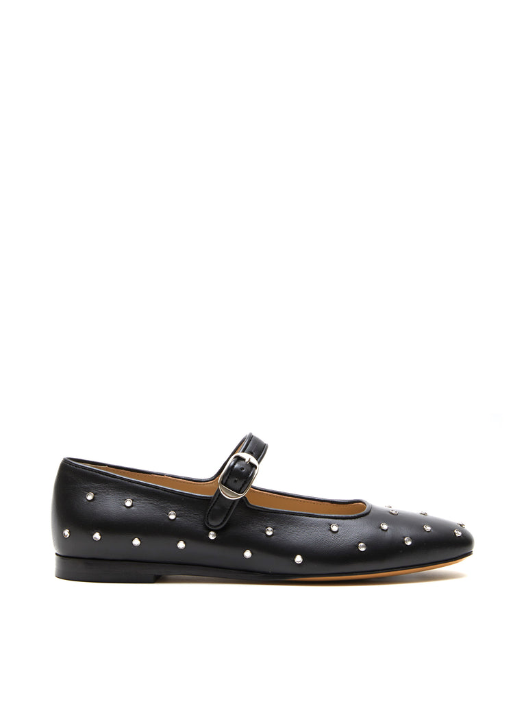 Classic Mary Jane Crystal Studded