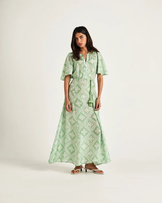 Mallika Maxi Dress Wavy Meadow