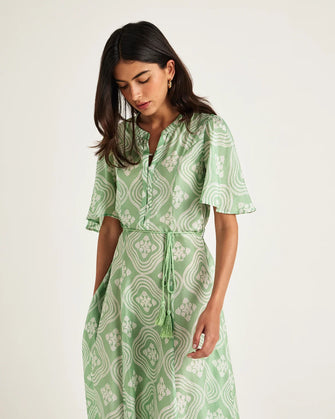 Mallika Maxi Dress Wavy Meadow
