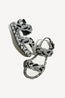 Maria Sandal Black White