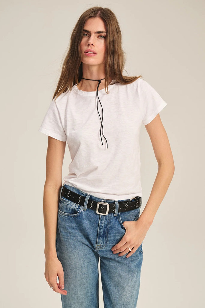 Marika Originals O Neck Tee White